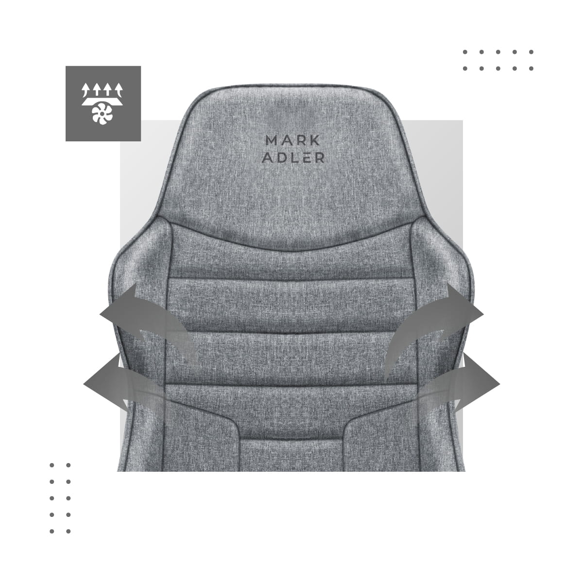 Fotel Biurowy Mark Adler Boss 4.2 Grey