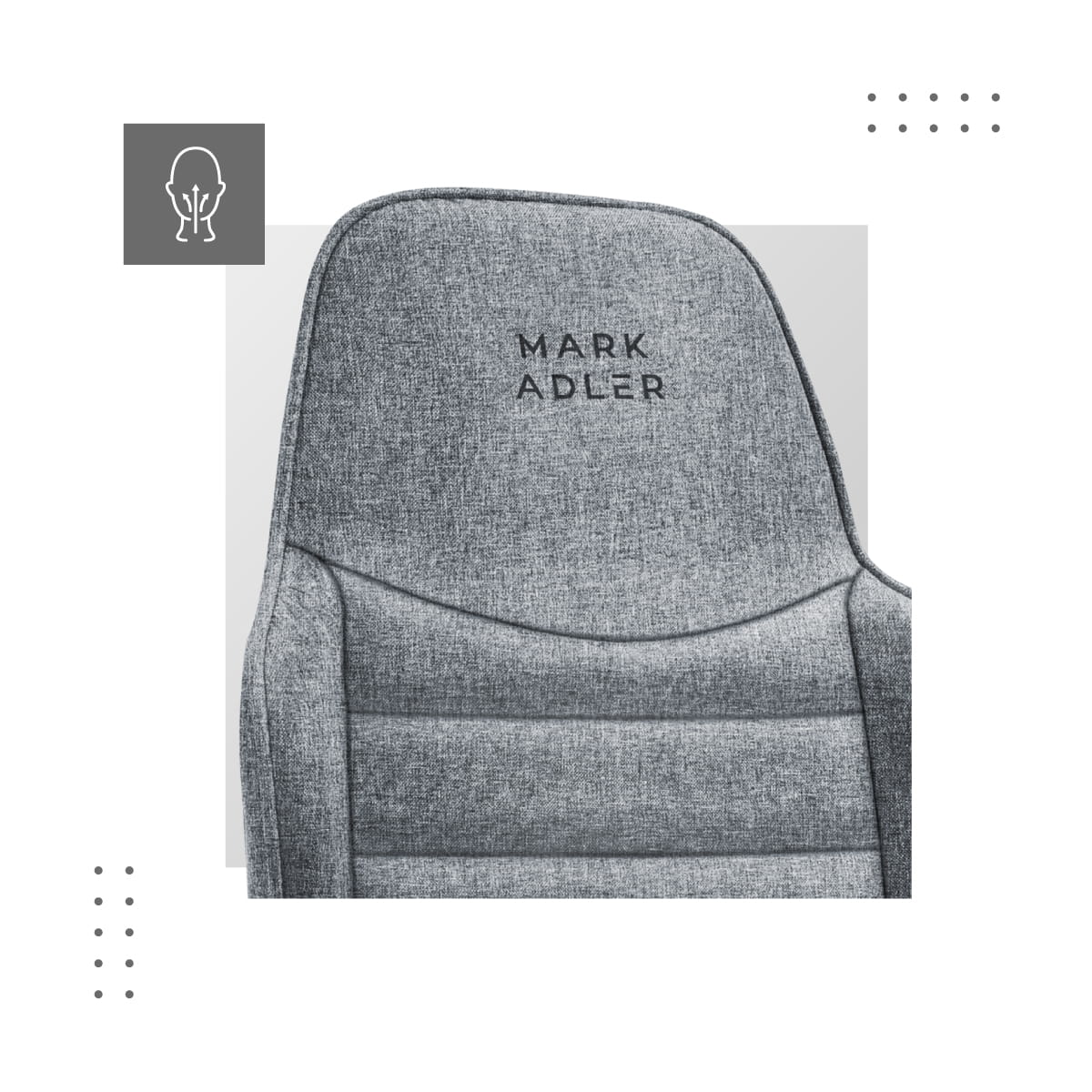 Fotel Biurowy Mark Adler Boss 4.2 Grey