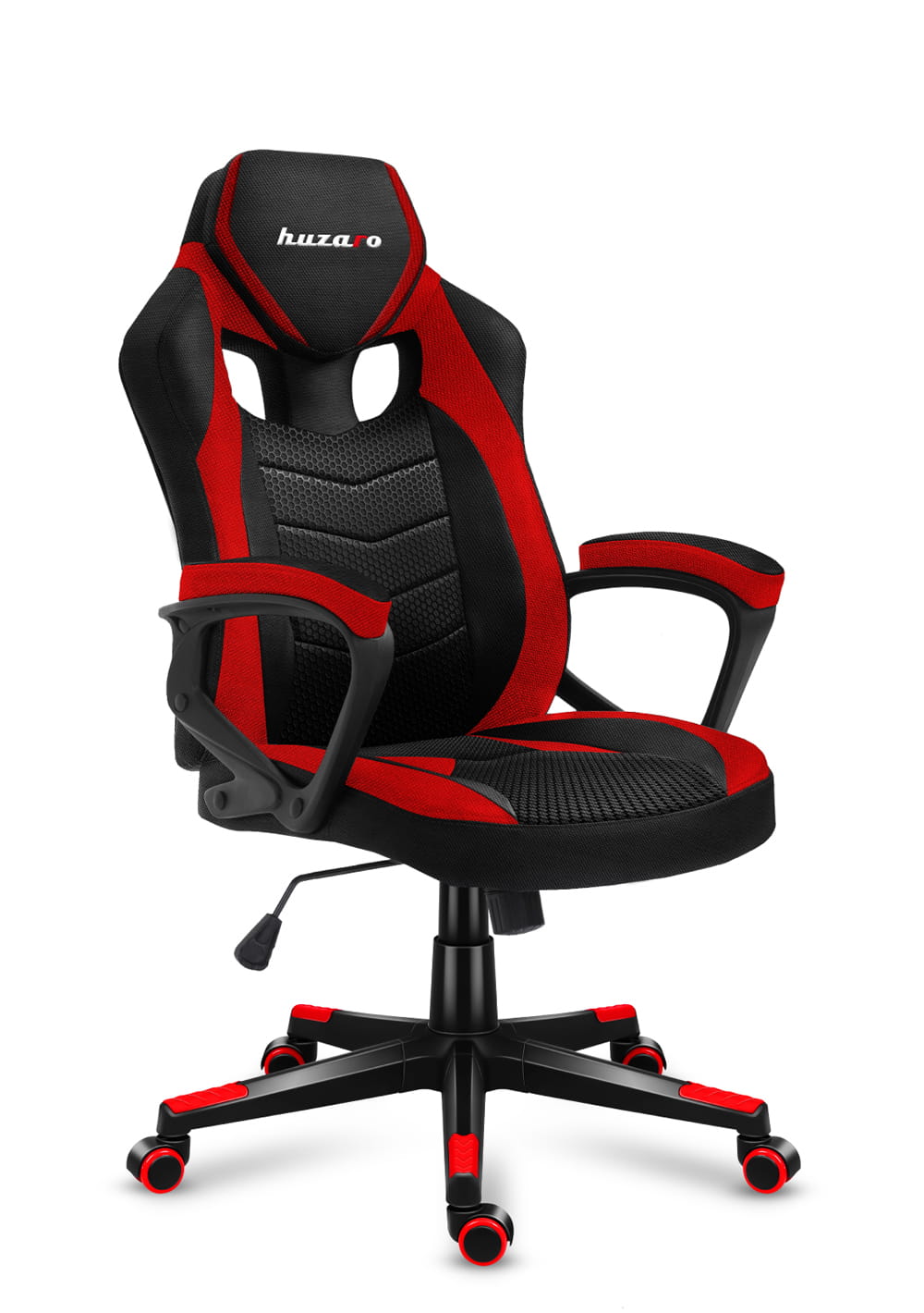 HUZARO FORCE 2.5 Red Mesh gamer szék