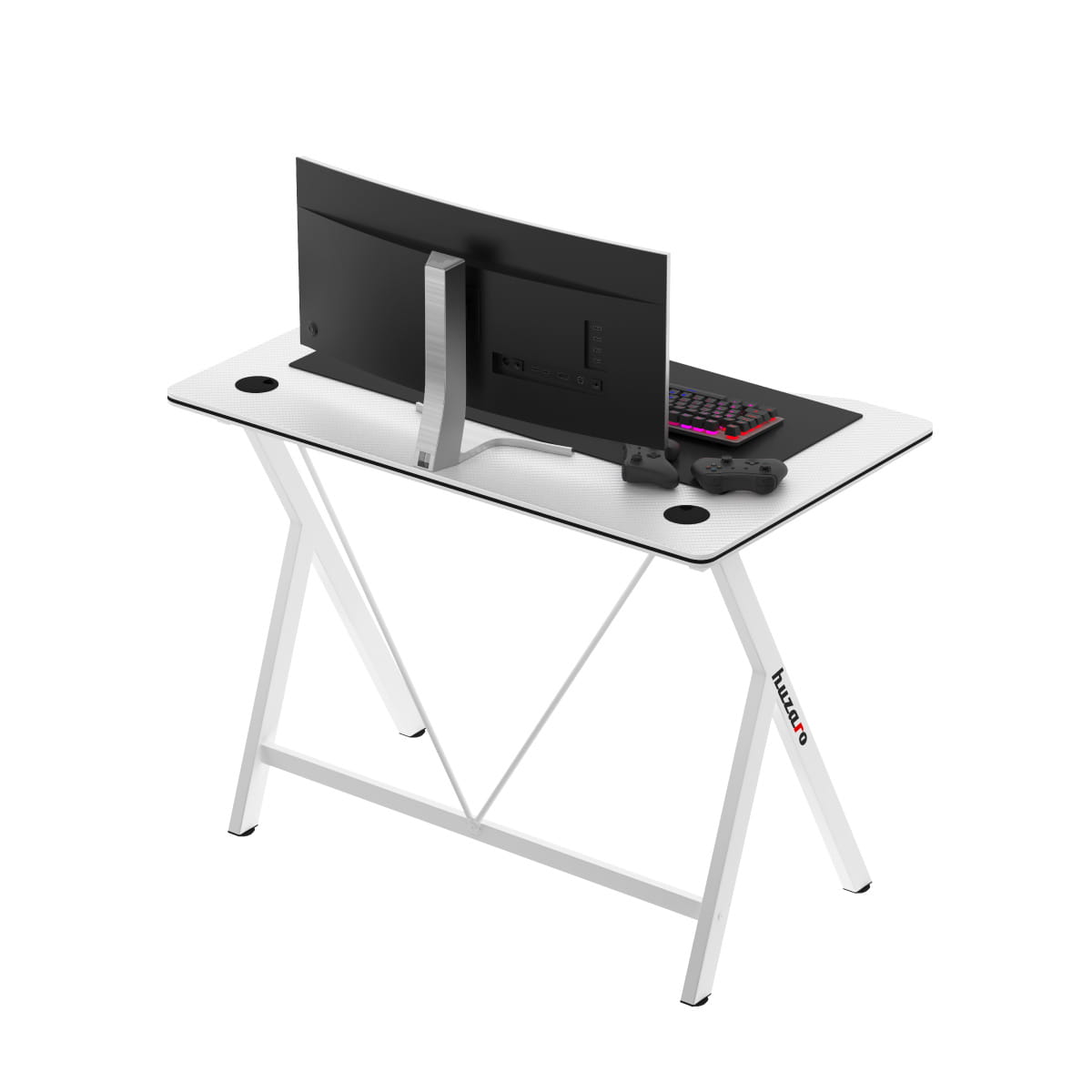 Гейминг бюро Huzaro Hero 1.4 White 100 см