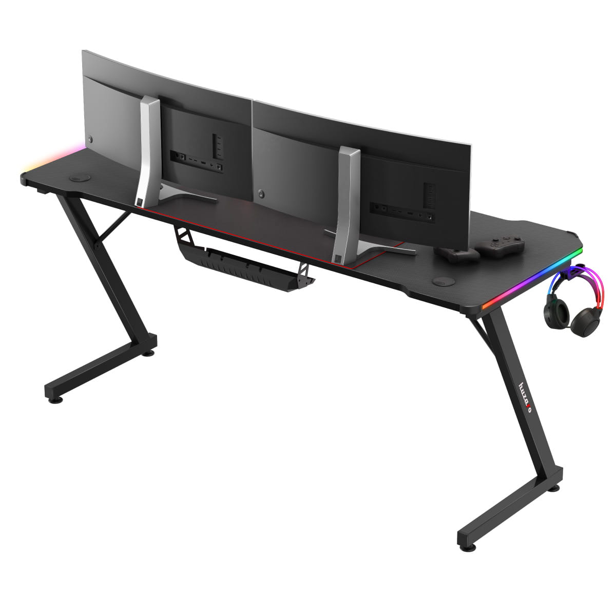 Гейминг бюро Huzaro Hero 4.8 RGB 160 см