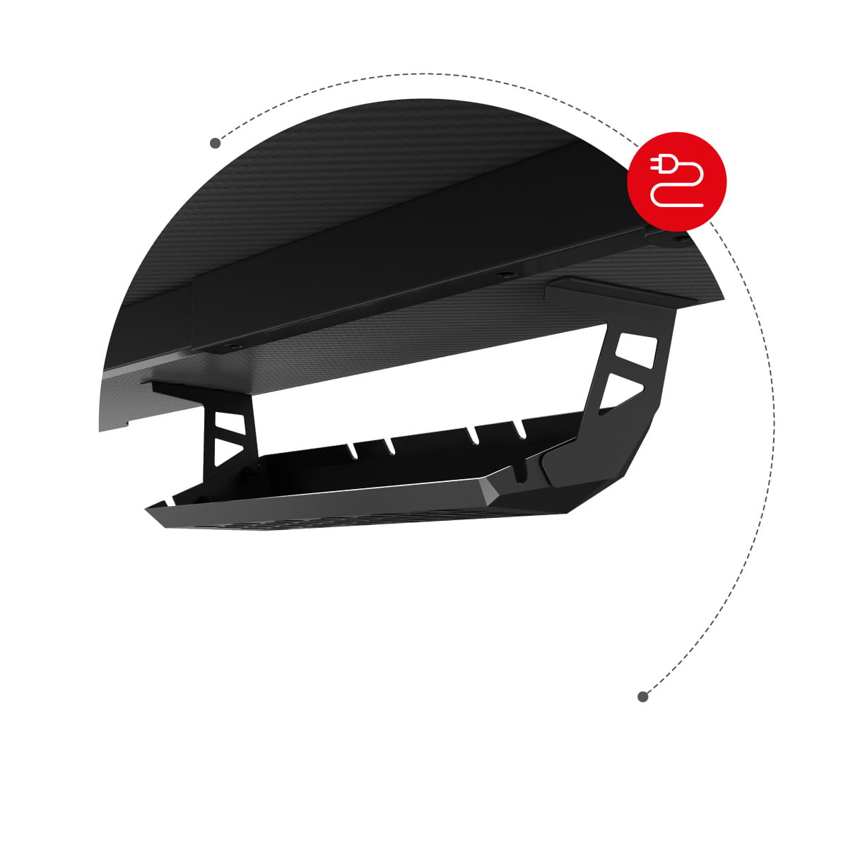Гейминг бюро Huzaro Hero 4.8 RGB 160 см