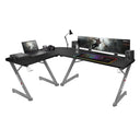 Biurko Gamingowe Huzaro Hero 7.0 Grey 154 cm