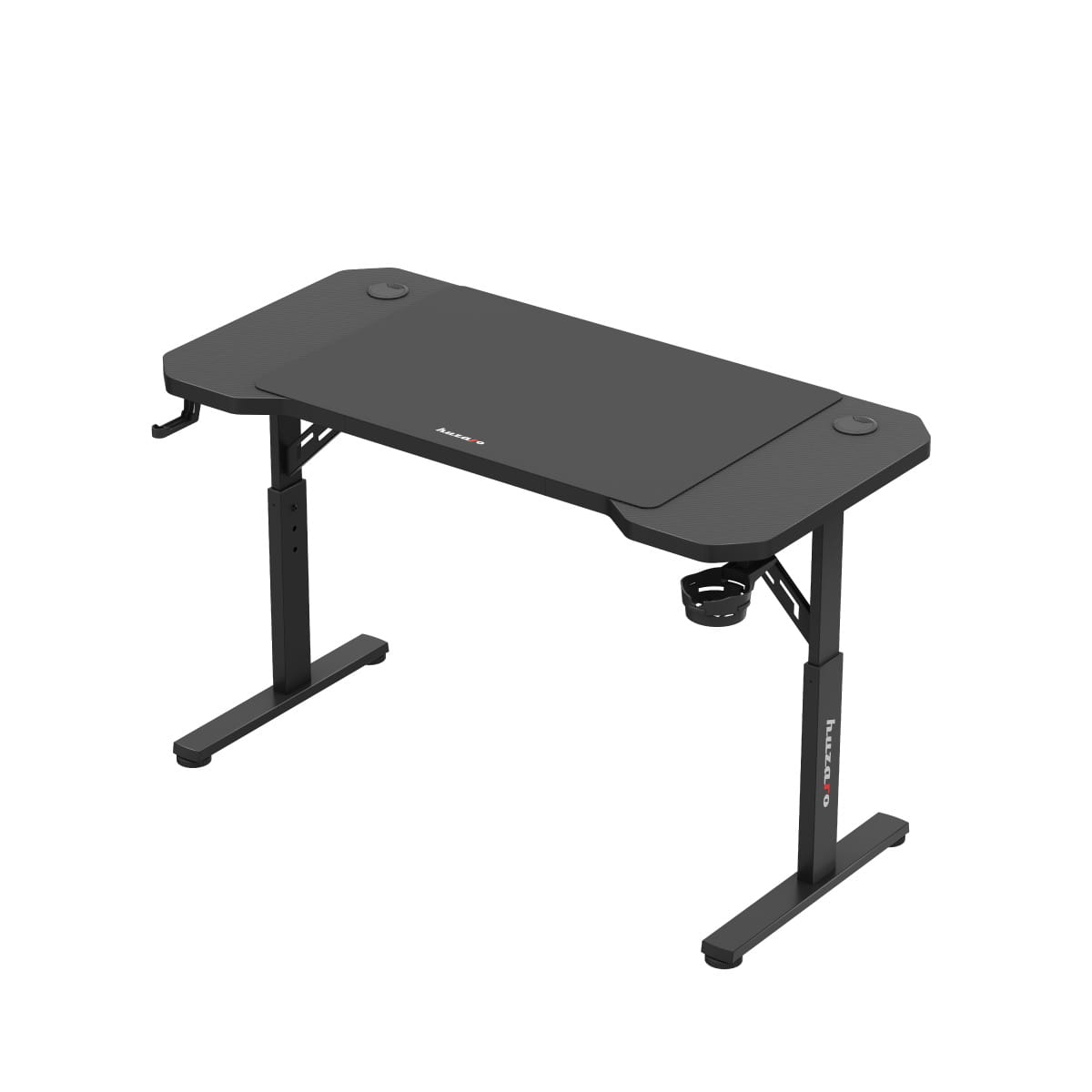 Huzaro Hero 2.6 Black 120 cm-es gamer íróasztal