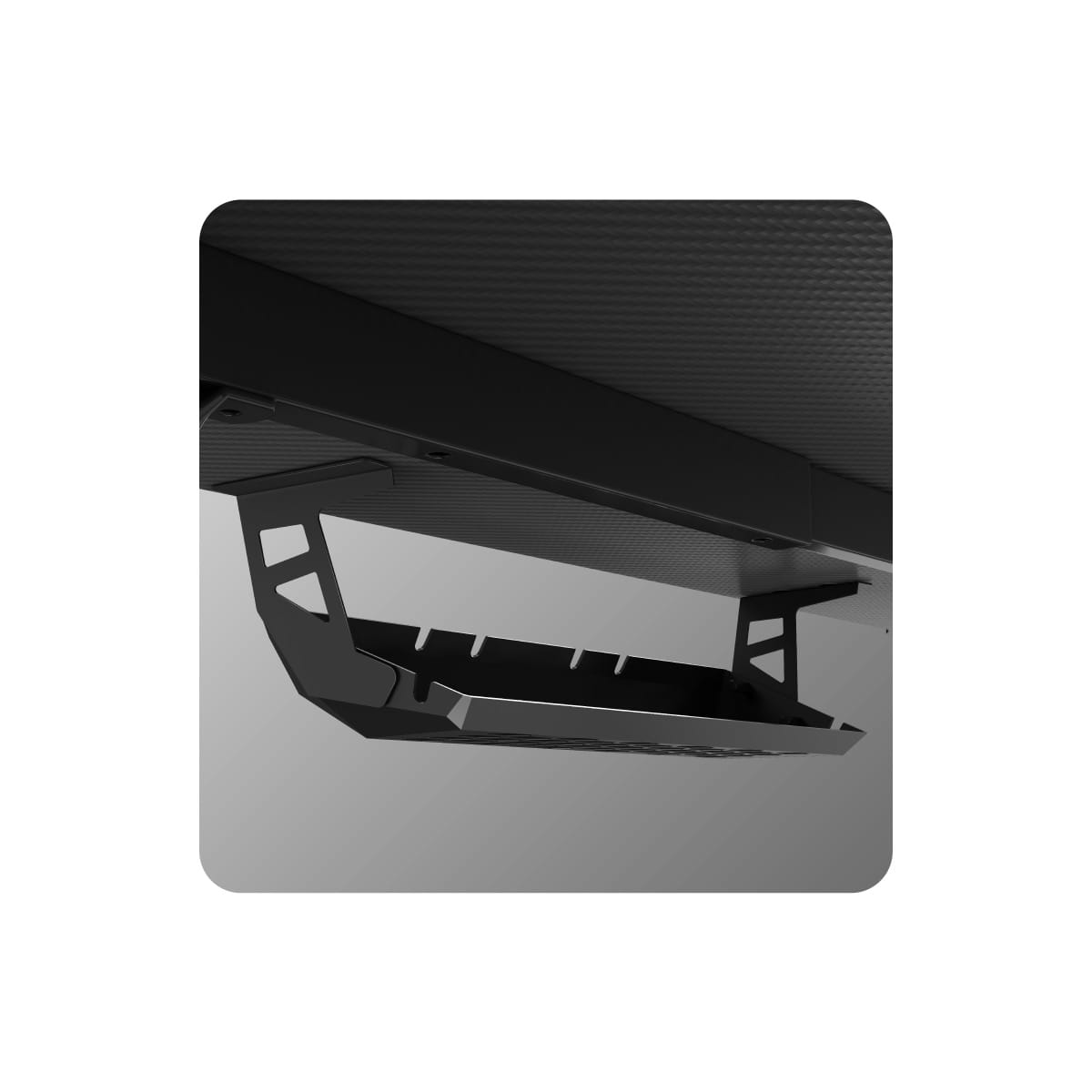 Huzaro Hero 4.8 Black 160 cm-es gamer íróasztal