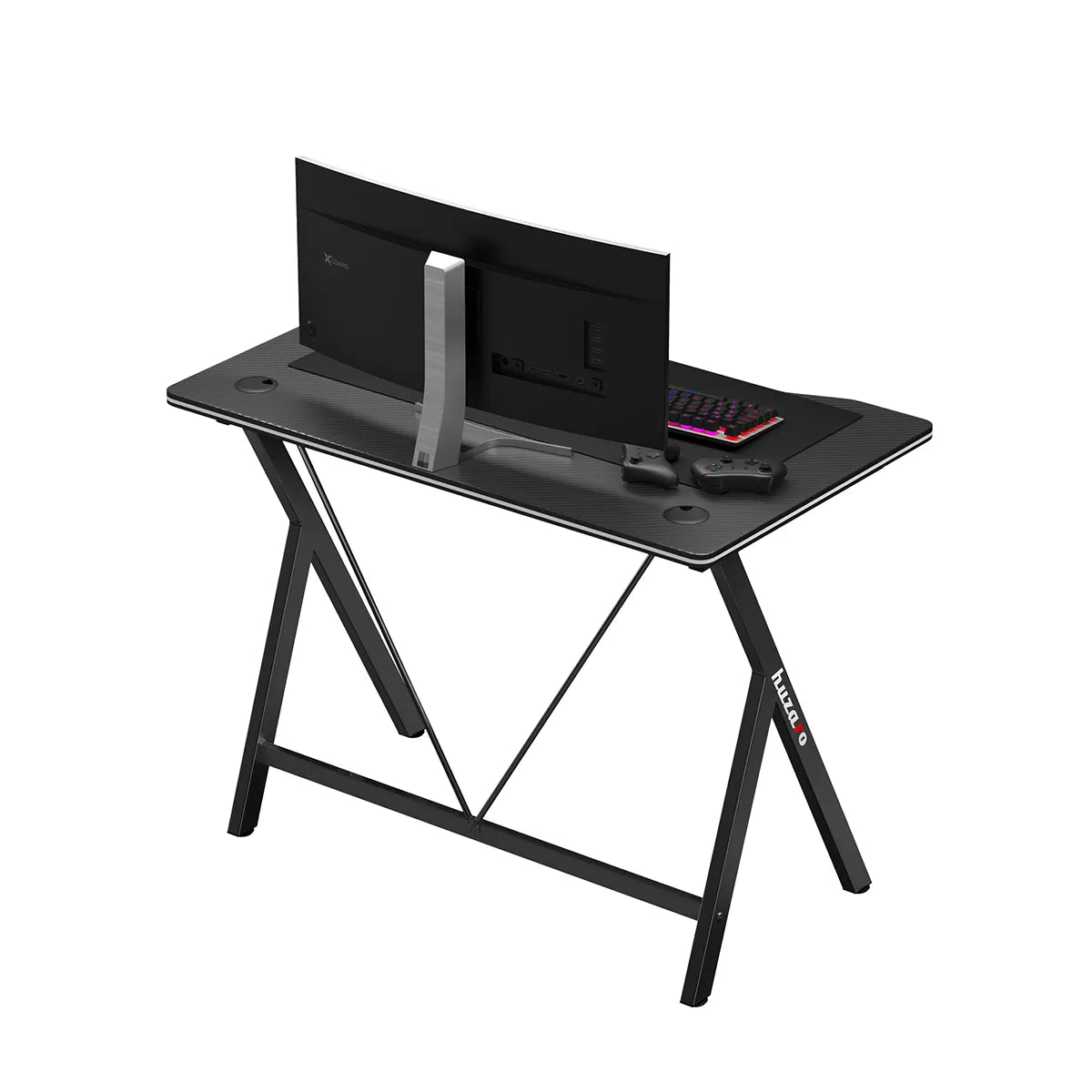 Гейминг бюро Huzaro Hero 1.4 Black 100 см