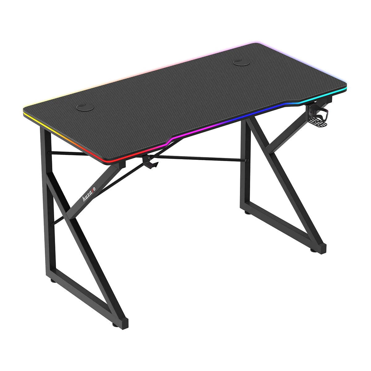 Гейминг бюро Huzaro Hero 1.7 RGB Black 120 см