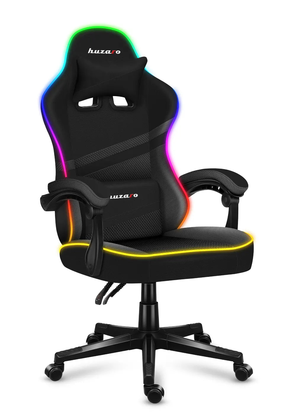 Гейминг стол Huzaro FORCE 4.4 RGB Black Mesh