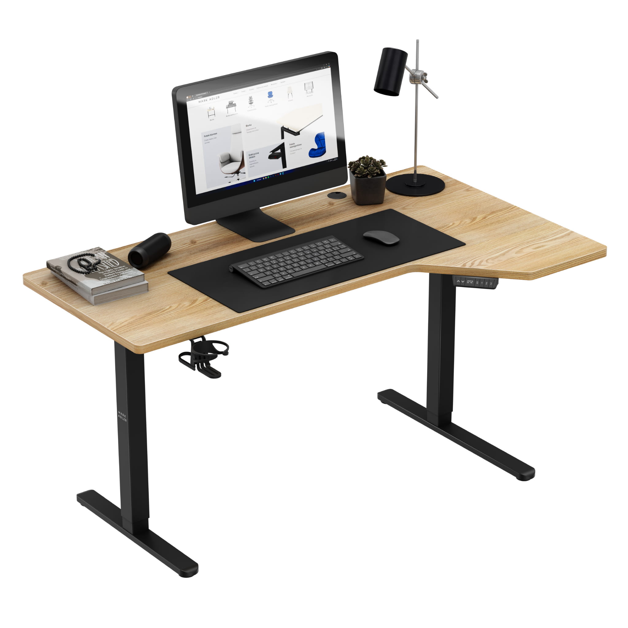 Biurko elektryczne Mark Adler Leader 9.1 Black 145 cm