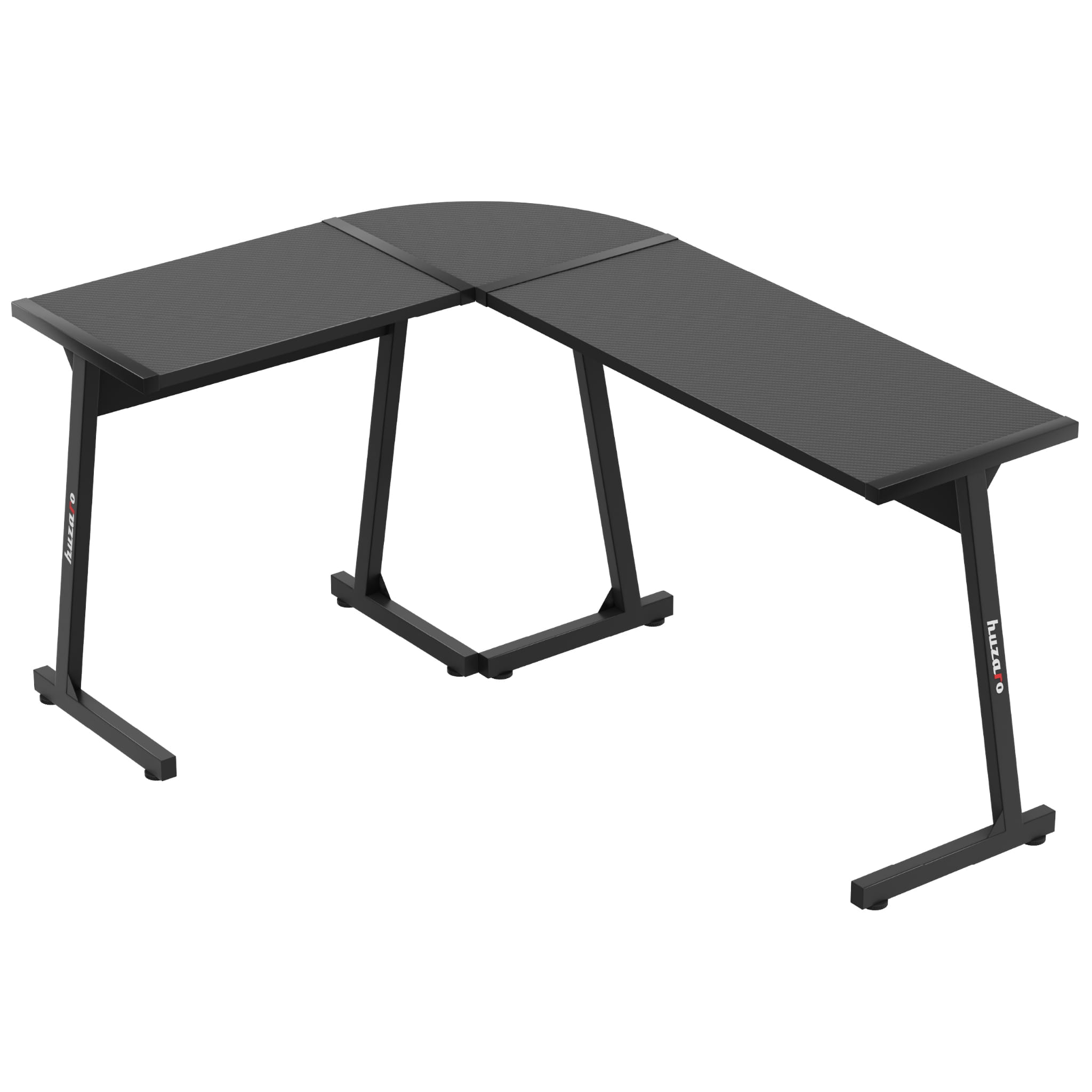 Biurko Gamingowe Huzaro Hero 6.0 Black 147 cm