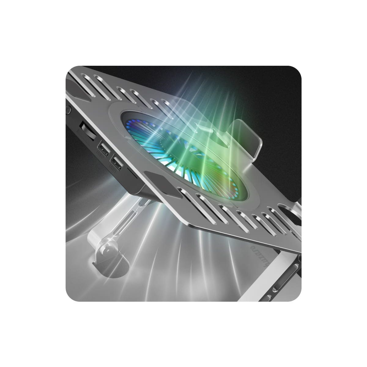 Huzaro Hold 4.0 RGB laptop-hűtőállvány