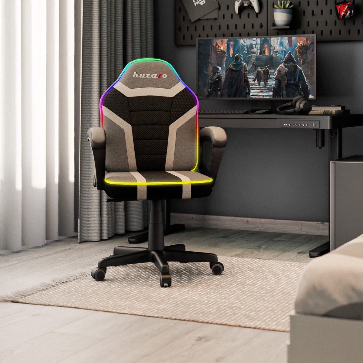 Гейминг стол за деца Huzaro Ranger 1.0 RGB