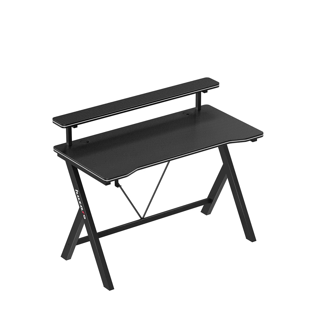 120 cm-es Huzaro Hero 1.9 Black gamer íróasztal