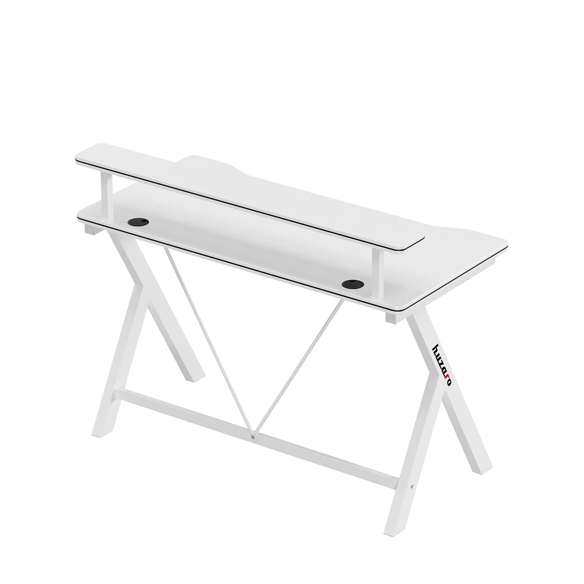 120 cm-es Huzaro Hero 1.9 White gamer íróasztal