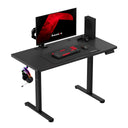 Huzaro Hero 8.1 Black 120 cm-es elektromos gamer íróasztal