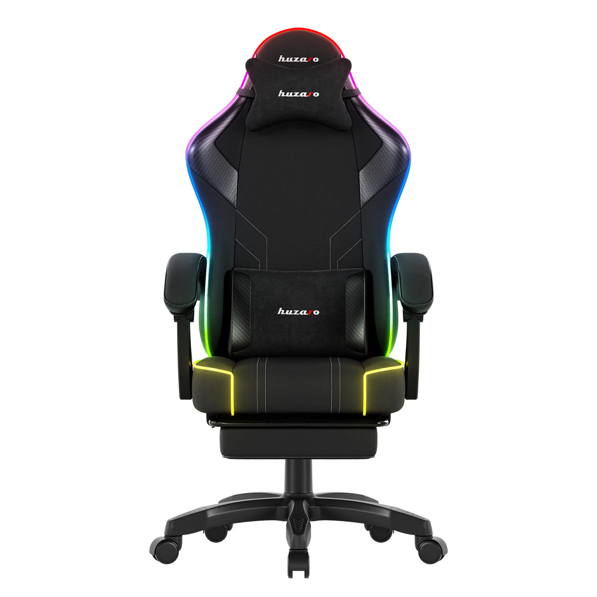 Гейминг стол Huzaro Force 3.7 RGB Black