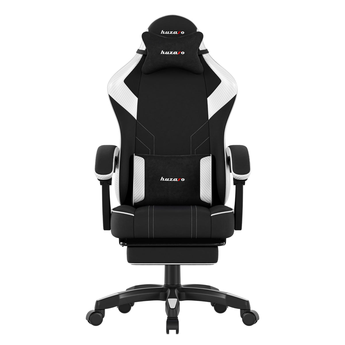 Гейминг стол Huzaro Force 3.7 White Carbon