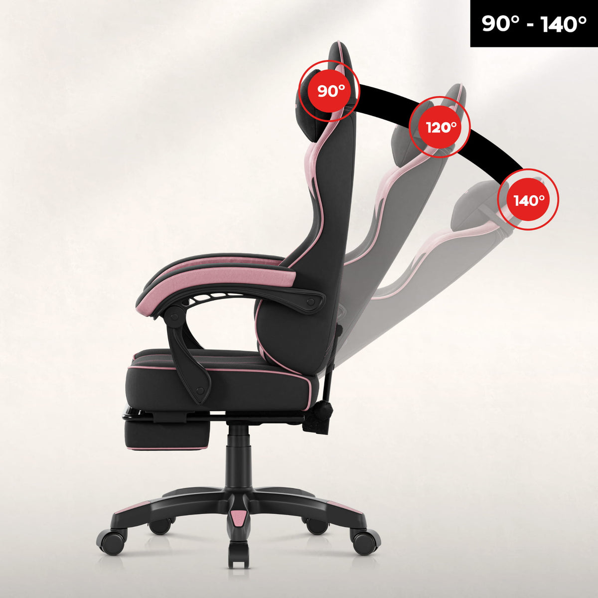 Huzaro Force 3.7 Pink gamer szék