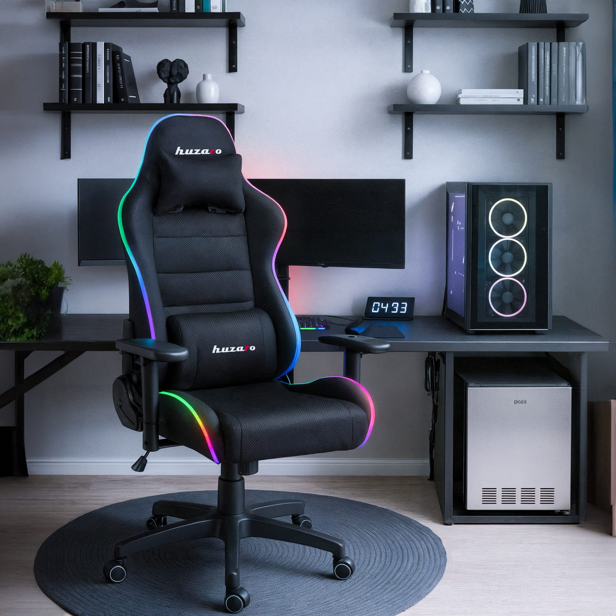 Гейминг стол за деца HUZARO RANGER 6.0 RGB Mesh
