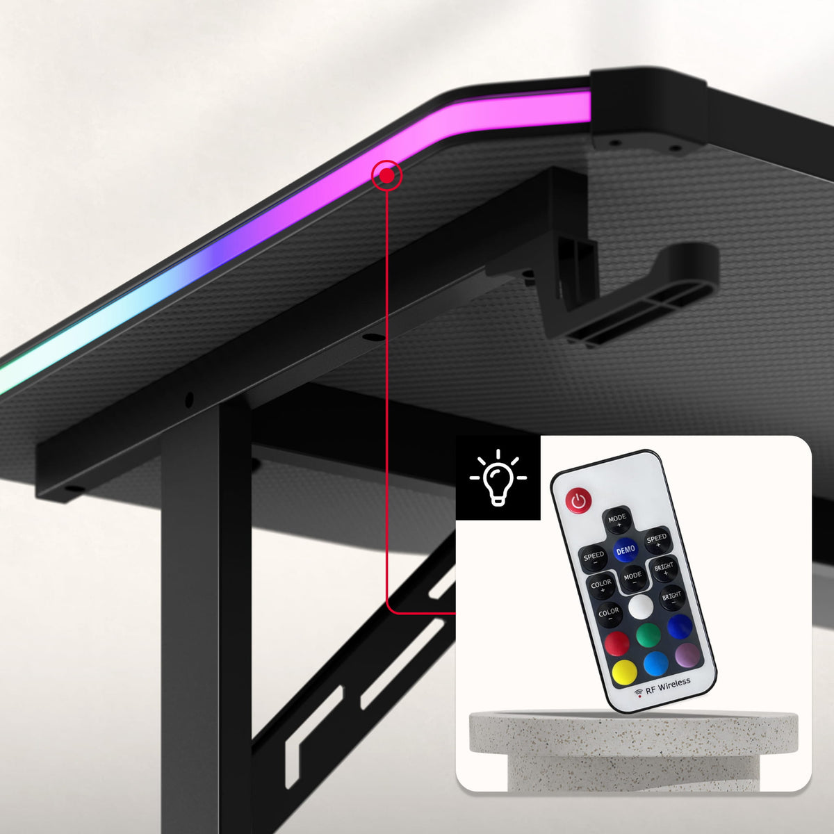 Dinamikus RGB háttérvilágítás