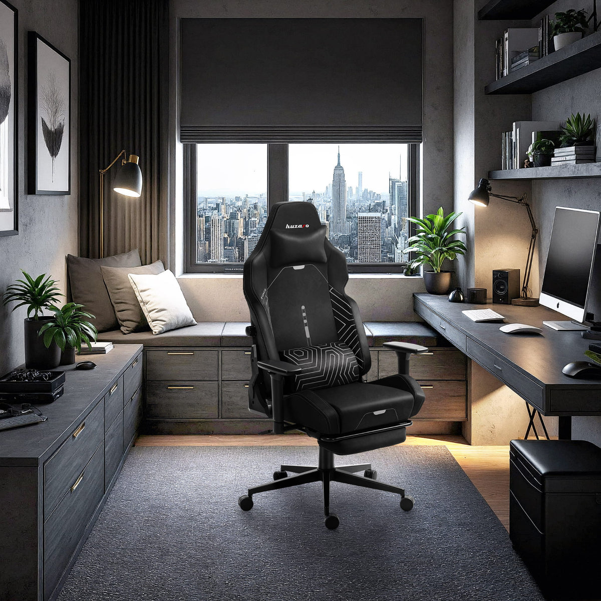 HUZARO FORCE 8.1 Black gamer szék
