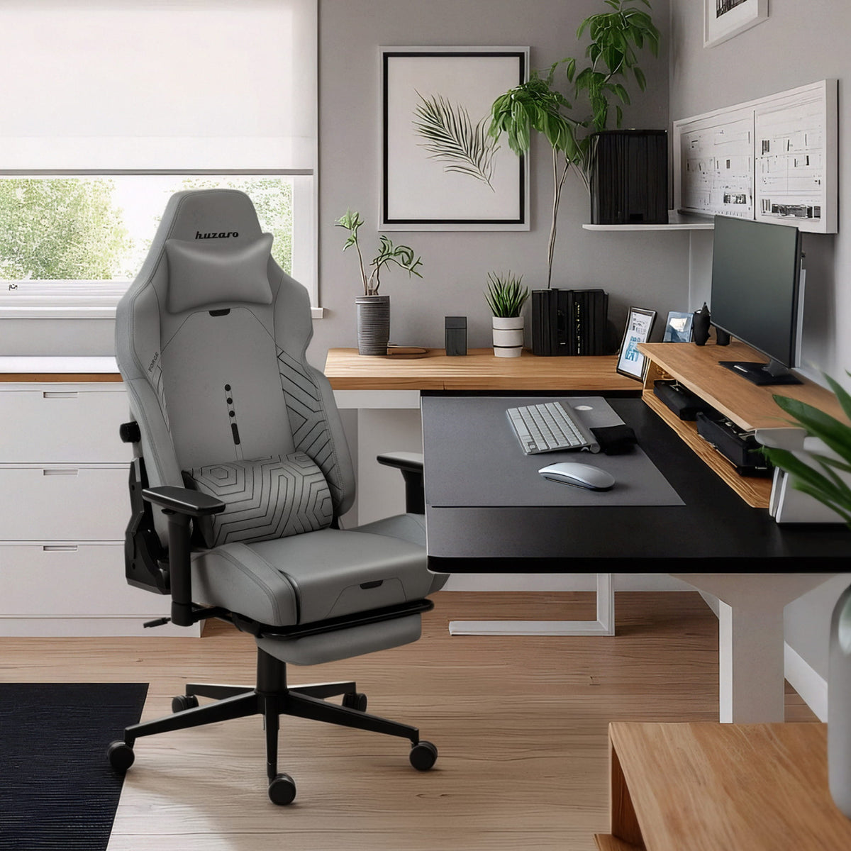 HUZARO FORCE 8.1 szürke gamer szék