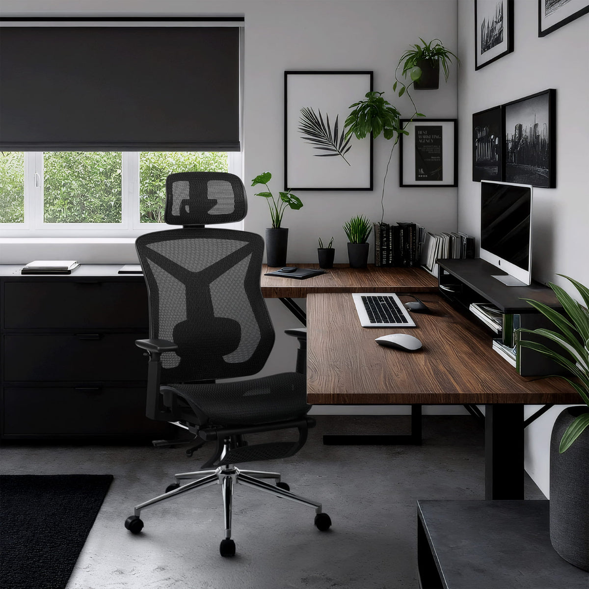 Въртящ се стол Mark Adler Expert 5.7 Black