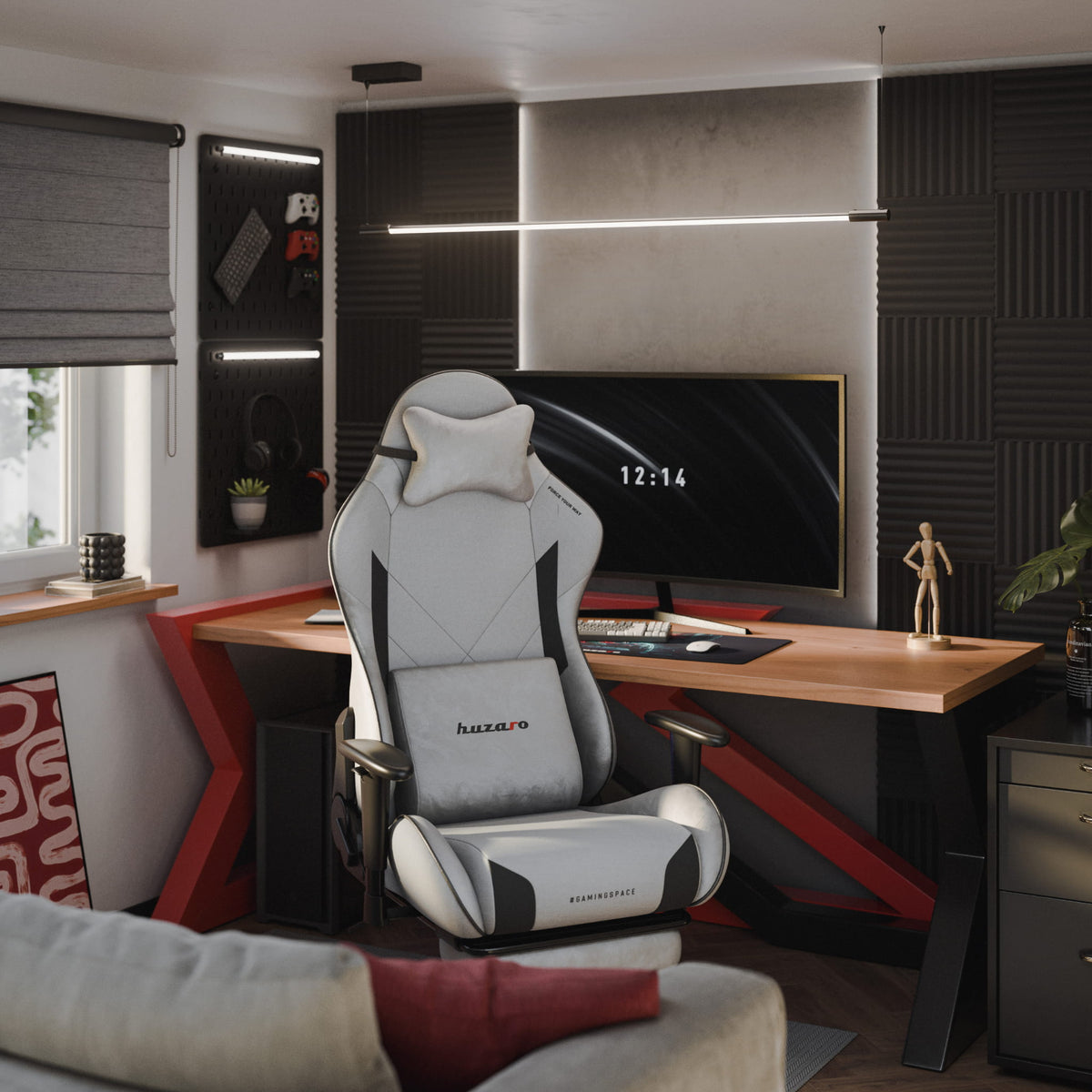Huzaro Force 5.7 Grey gamer szék