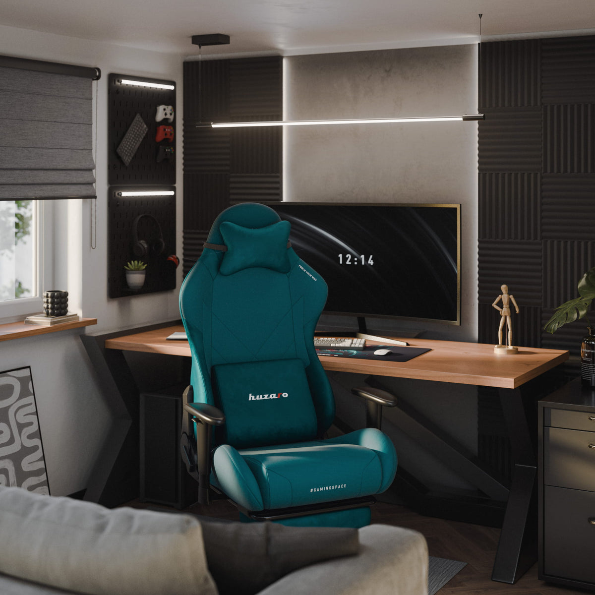 Гейминг стол Huzaro Force 5.7 Teal