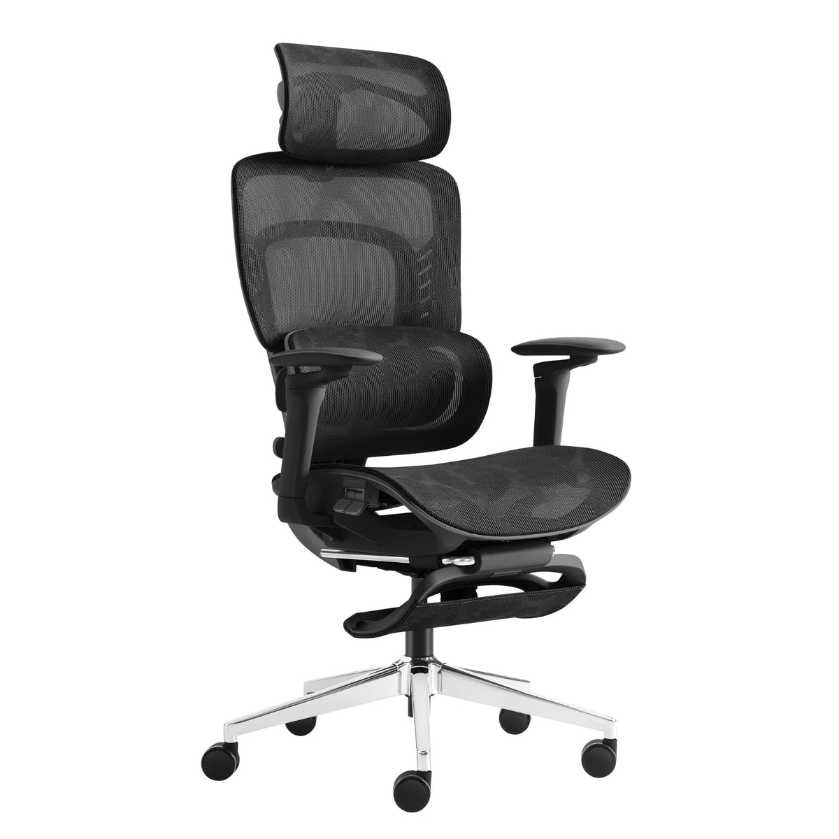 Mark Adler Visioner 8.3 Black masszázsfunkcióval ellátott irodai szék
