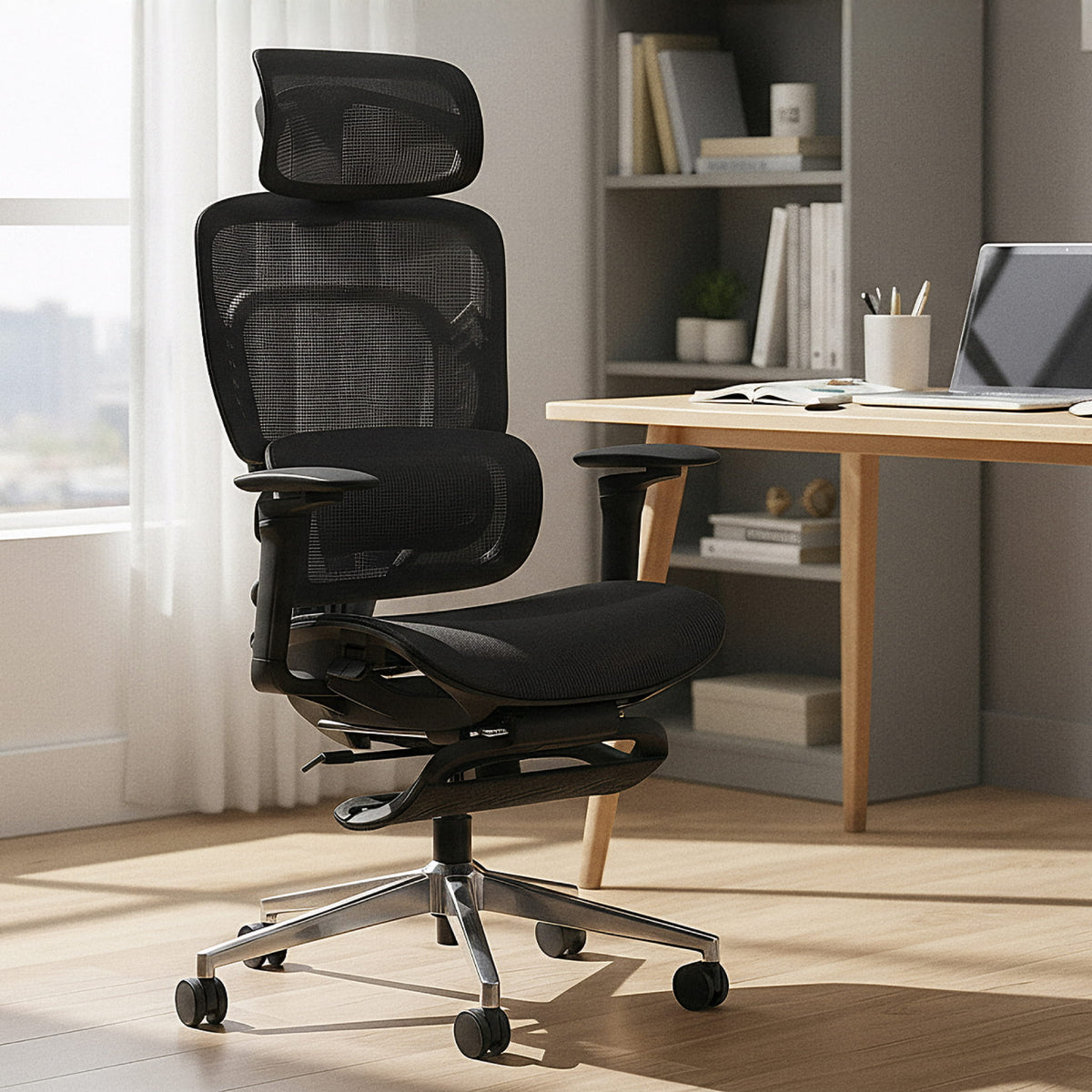 Офисно кресло с масаж Mark Adler Visioner 8.3 Black