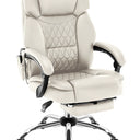 Mark Adler Boss 6.0 Beige masszázsfunkcióval és lábtartóval ellátott irodai szék