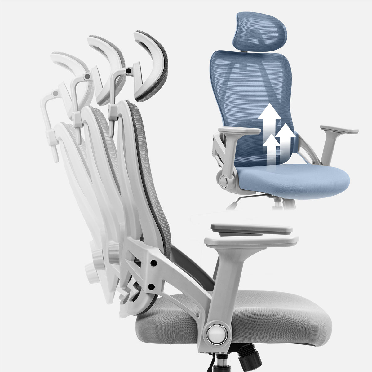 Въртящ се стол Mark Adler Manager 2.9 Grey