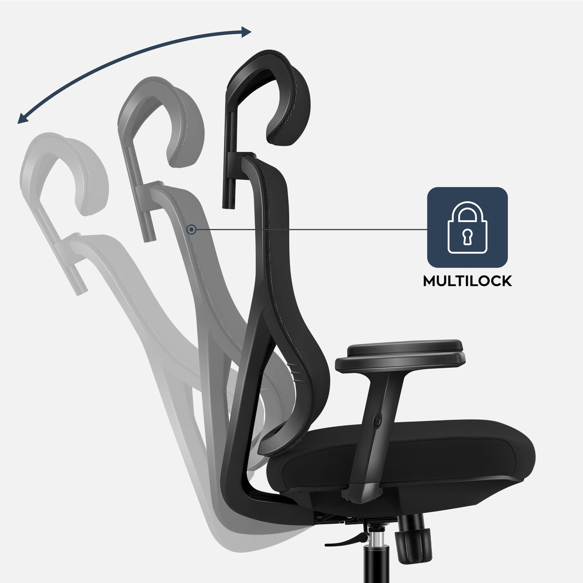 Ергономично кресло Mark Adler Manager 3.3 Black