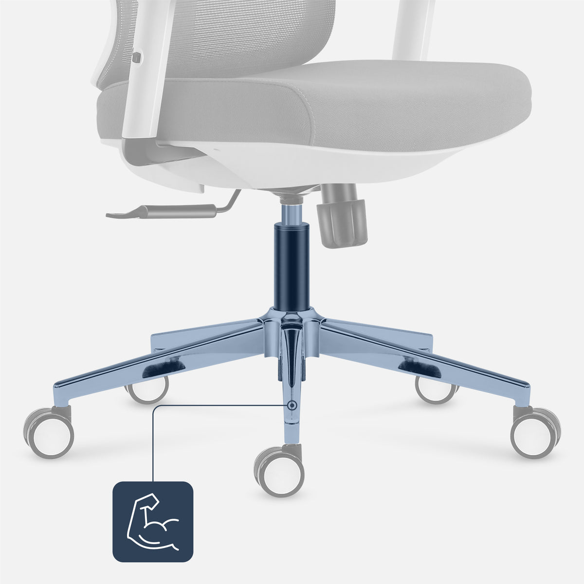 Mark Adler Manager 3.3 White ergonómikus szék
