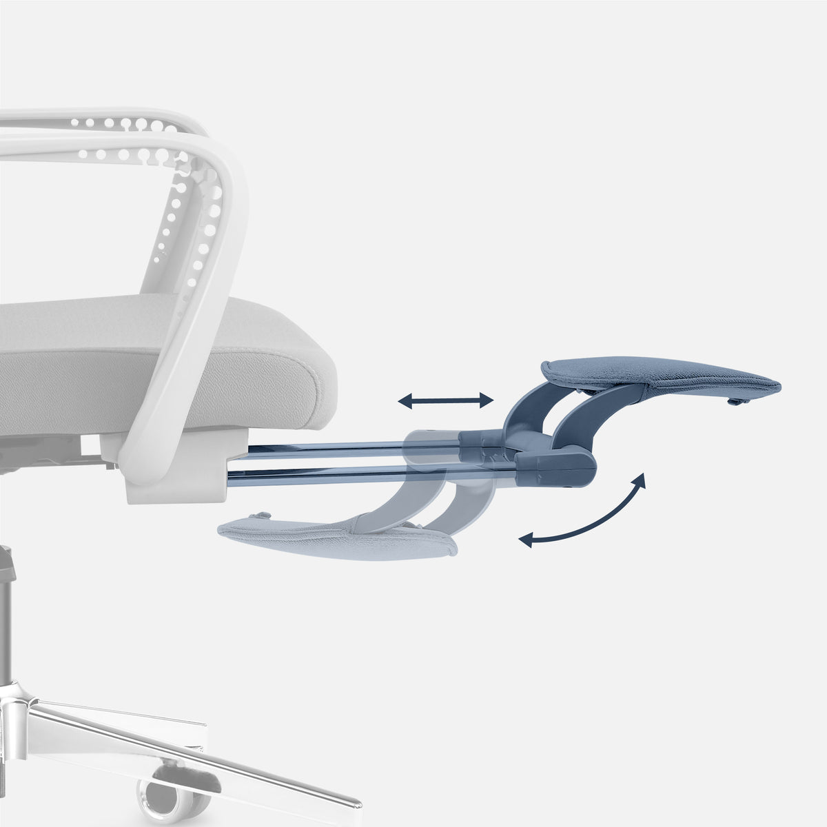 Ергономично кресло Mark Adler Manager 3.6 Grey