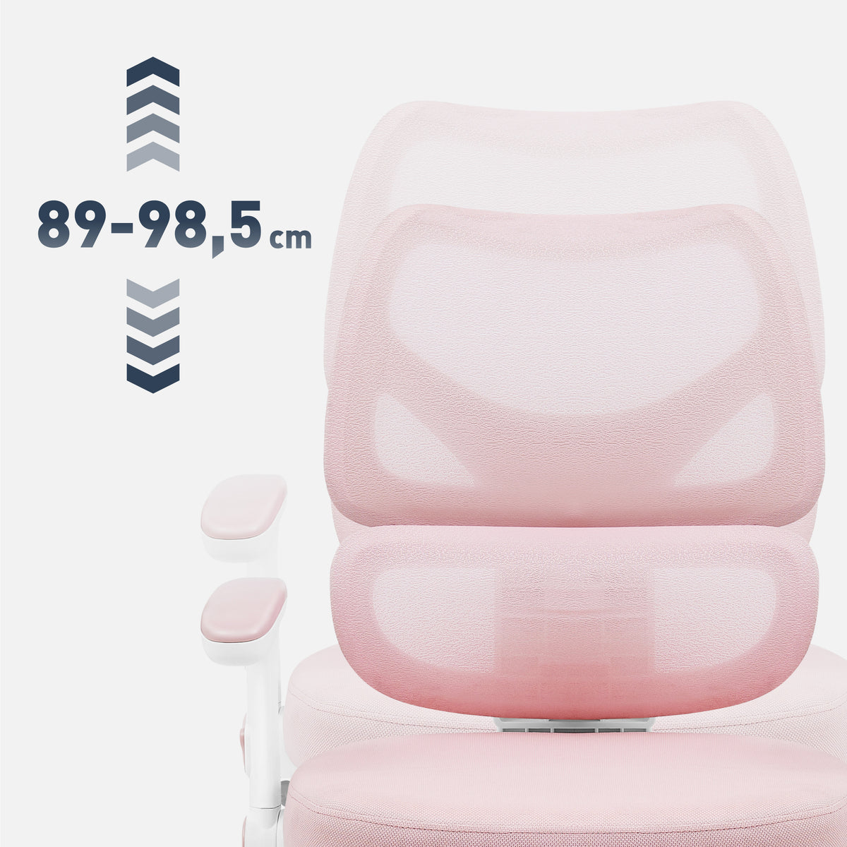 Въртящо се детско кресло Mark Adler Junior 5.3 Pink