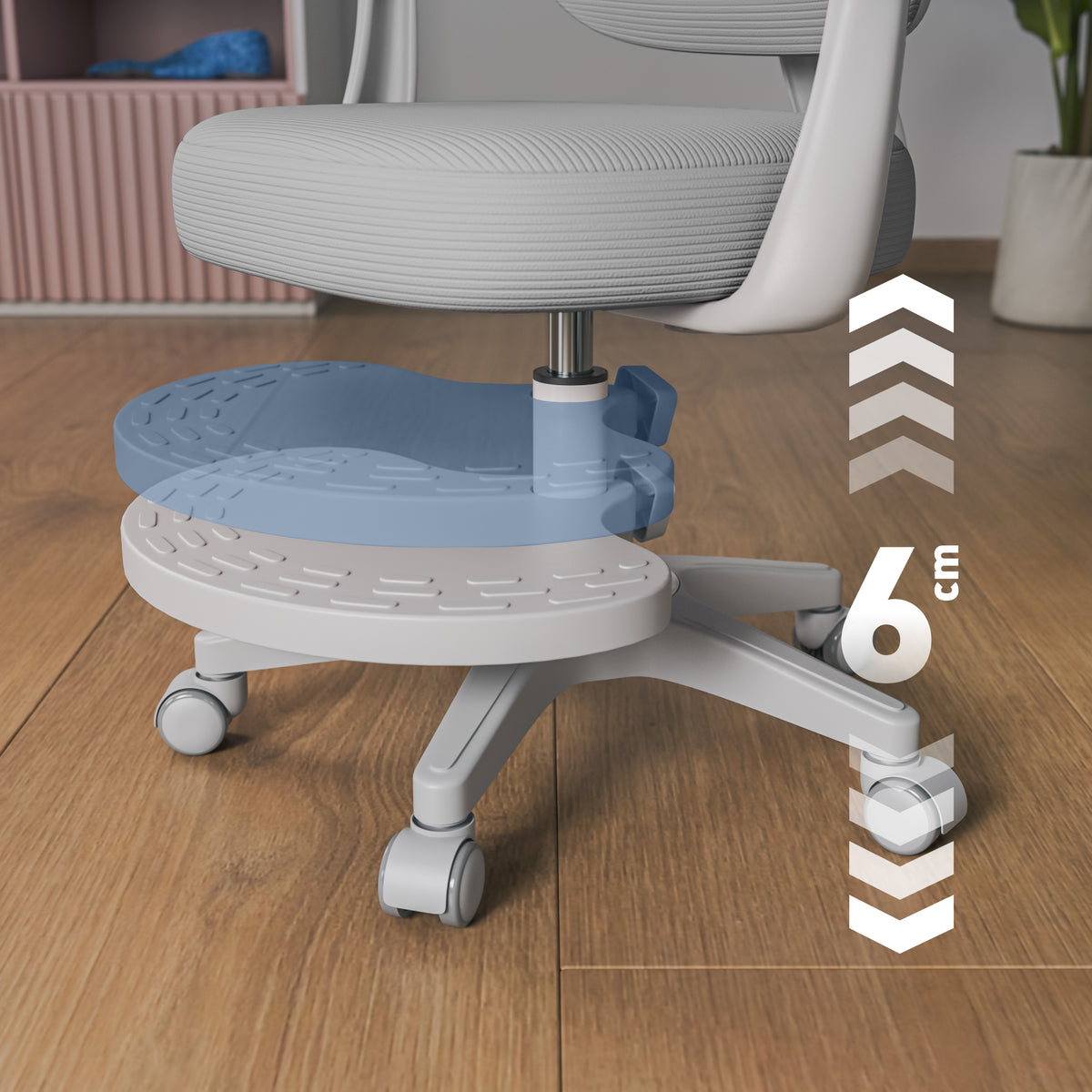 Mark Adler Junior 4.4 Grey ergonómikus gyermekfotel