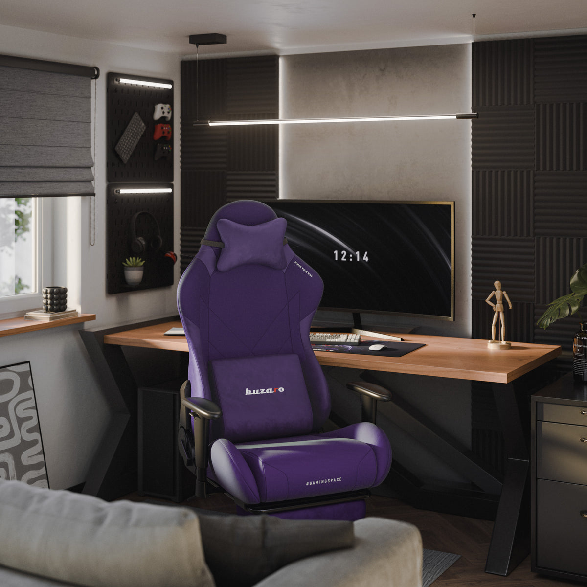 Гейминг стол Huzaro Force 5.7 Purple