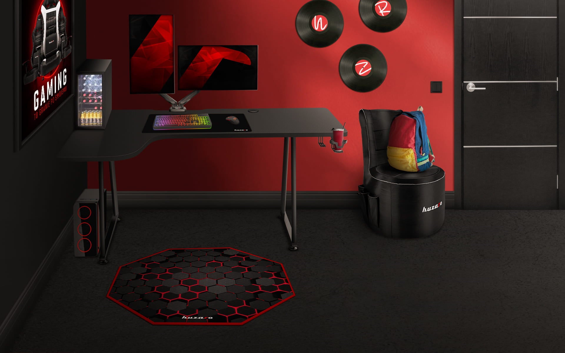 Biurko Gamingowe Huzaro Hero 7.7 160 cm