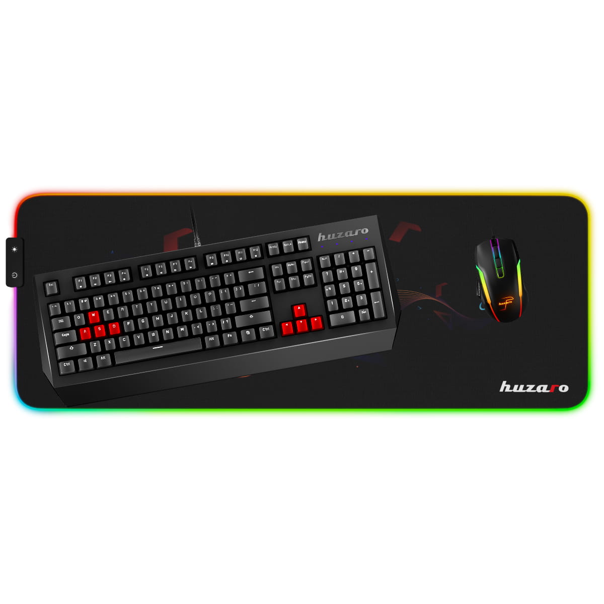 Геймърска подложка Huzaro RGB Design
