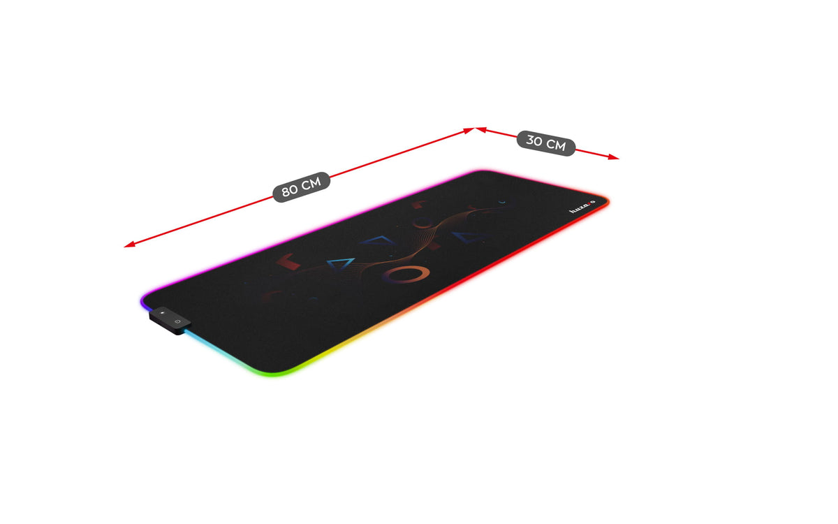 Геймърска подложка Huzaro RGB Design
