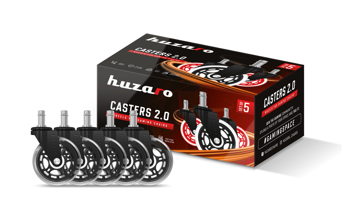 Колелца за стол Casters 2.0 Black