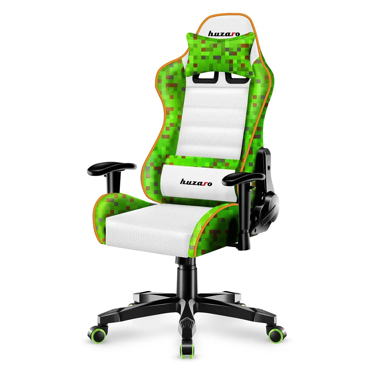 Fotel gamingowy dla dziecka Huzaro Ranger 6.0 Pixel White