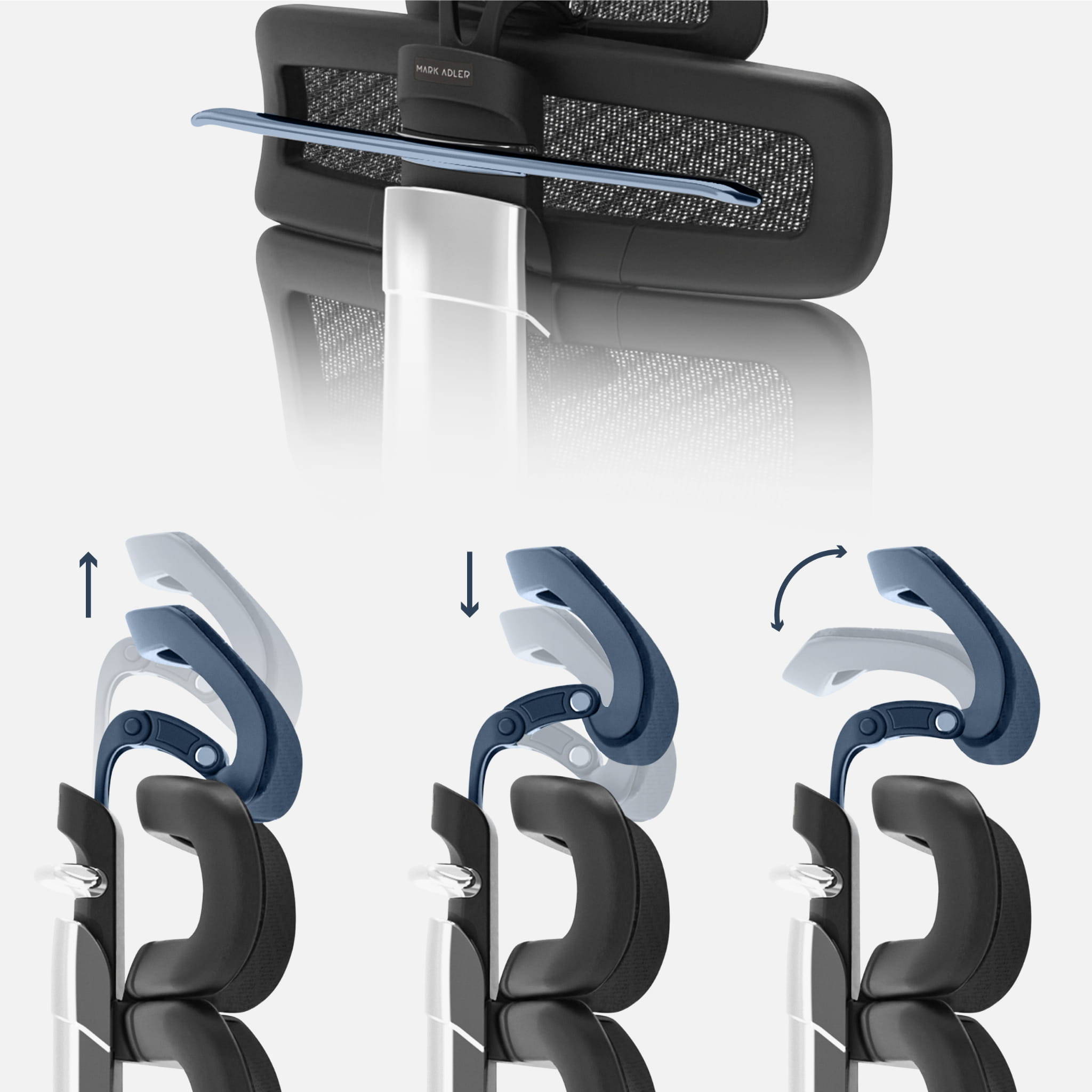 Fotel ergonomiczny Mark Adler Expert 9.8 Black