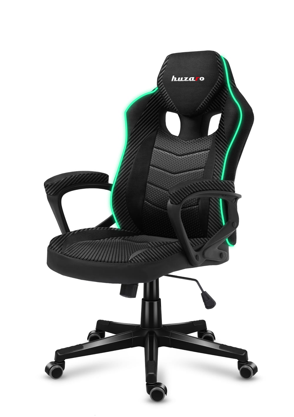 Fotel Gamingowy Huzaro Force 2.5 RGB Carbon Mesh