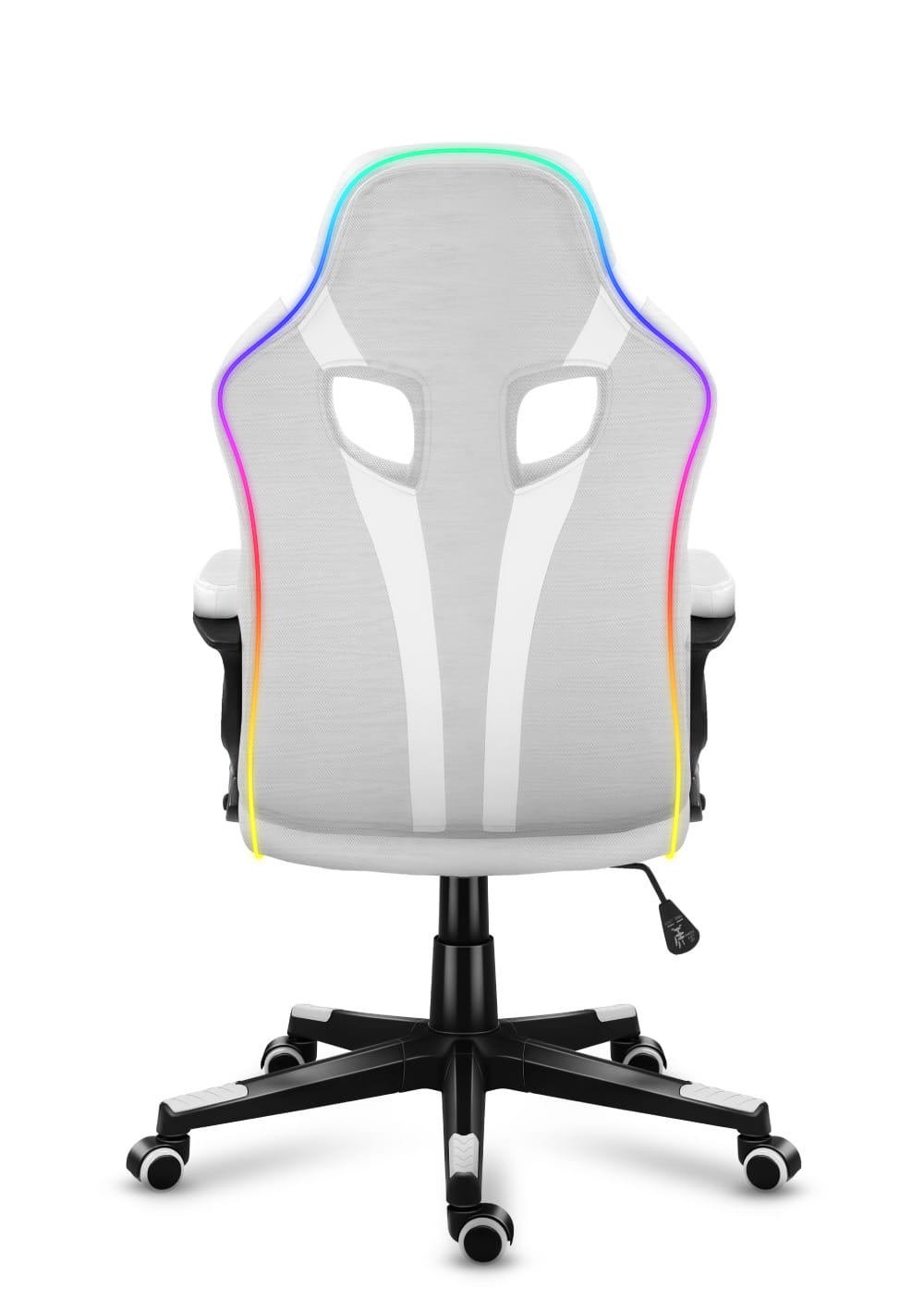 Fotel Gamingowy Huzaro Force 2.5 RGB White Mesh