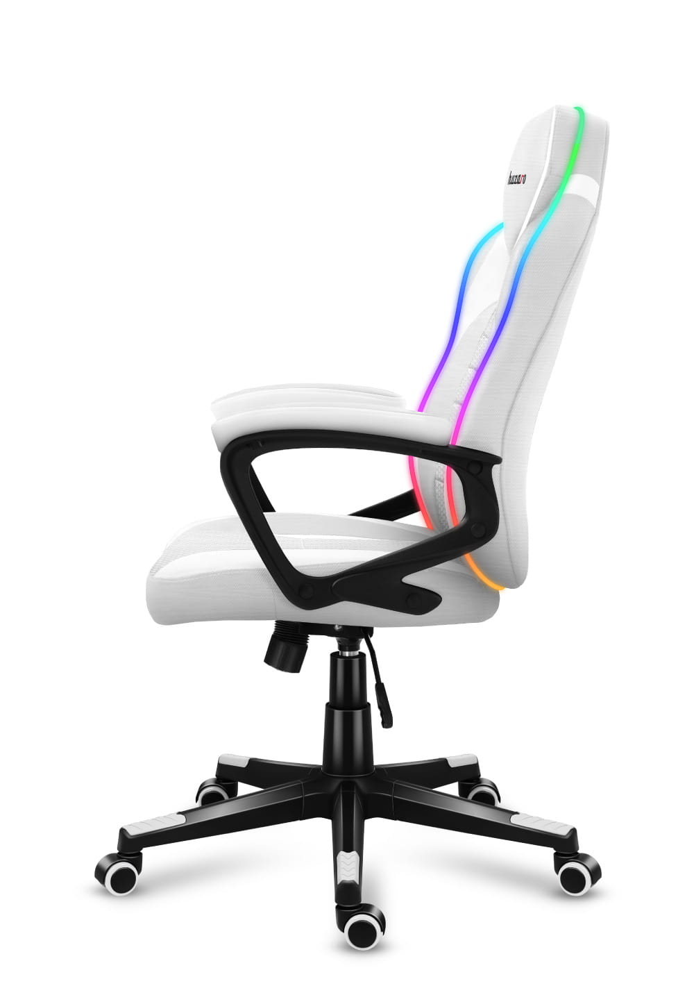 Fotel Gamingowy Huzaro Force 2.5 RGB White Mesh