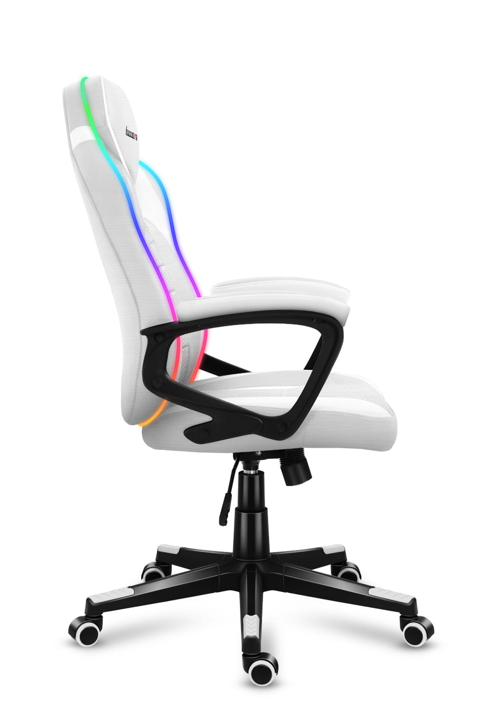 Fotel Gamingowy Huzaro Force 2.5 RGB White Mesh
