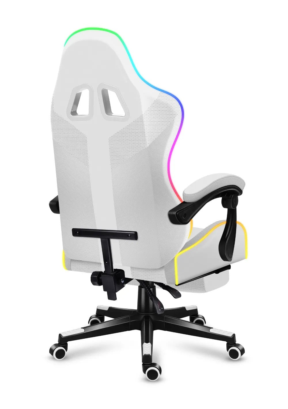 Fotel Gamingowy HUZARO Force 4.7 White RGB
